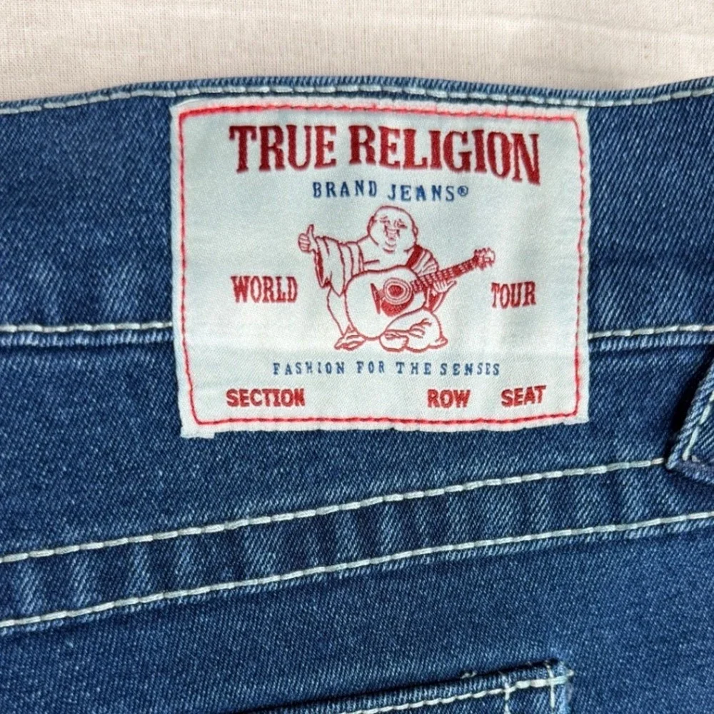 True Religion Geno‎ Relaxed Slim Jeans size 38 Blue